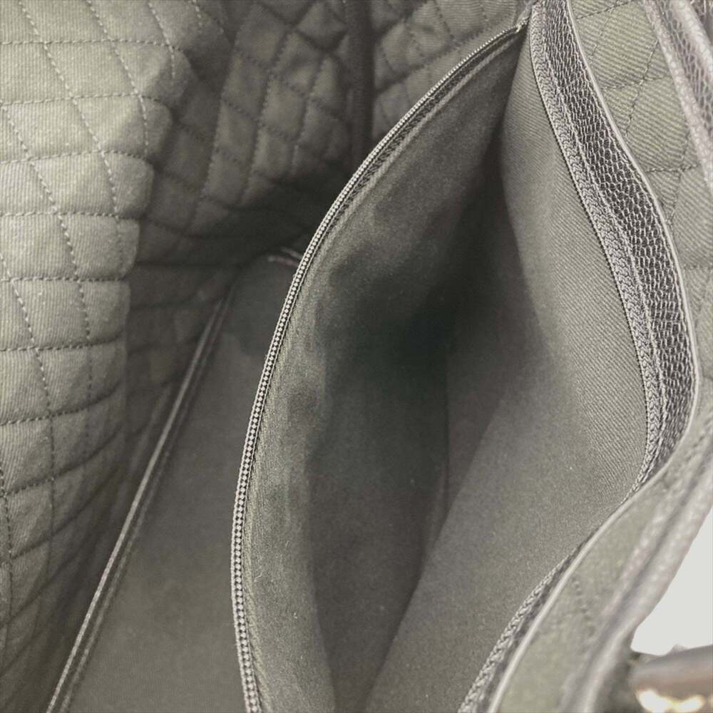 CHANEL Black Leather Tote Bag - Picture 8 of 12